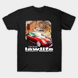 Low Life Standards Low Life Car Club Lowrider Muscle Car Hot Rod Art, T-Shirt